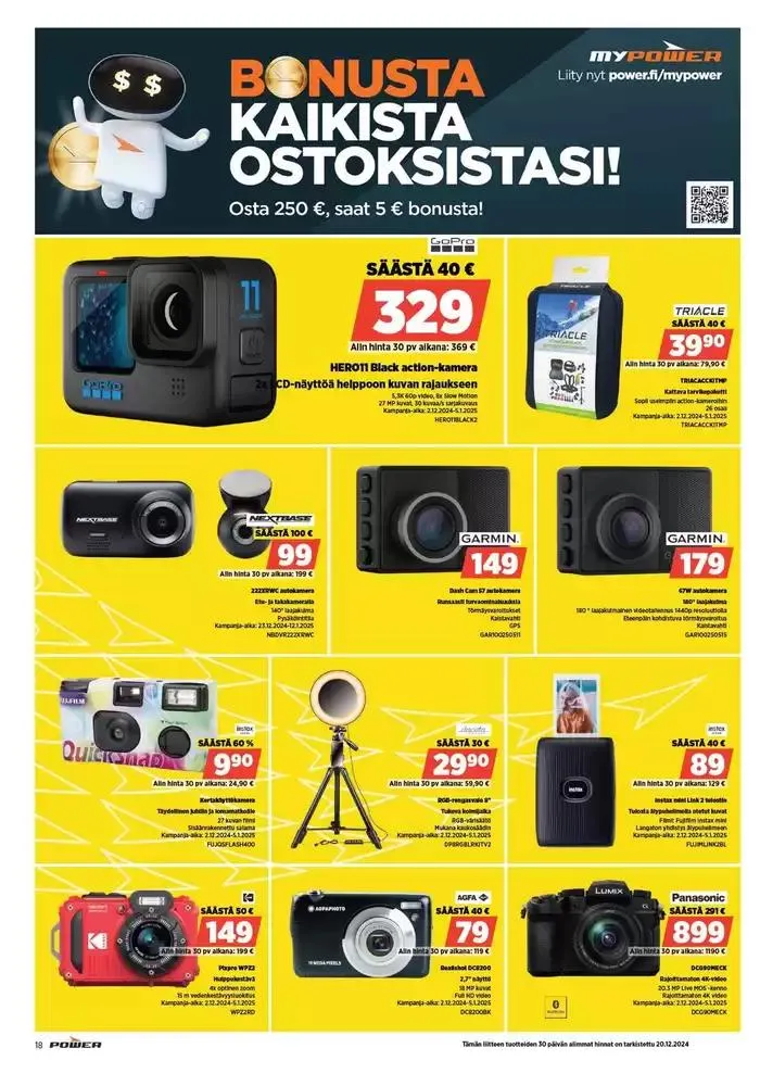 Power tarjoukset voimassa alkaen 30. joulukuuta - 19. tammikuuta 2025 - Tarjouslehti sivu 9