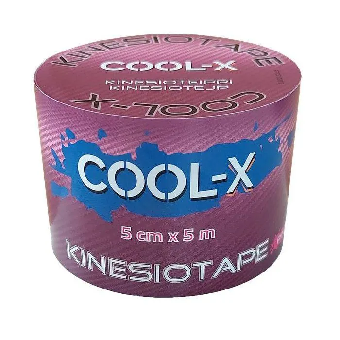 Kinesioteippi 5 cm x 5 m, pinkki