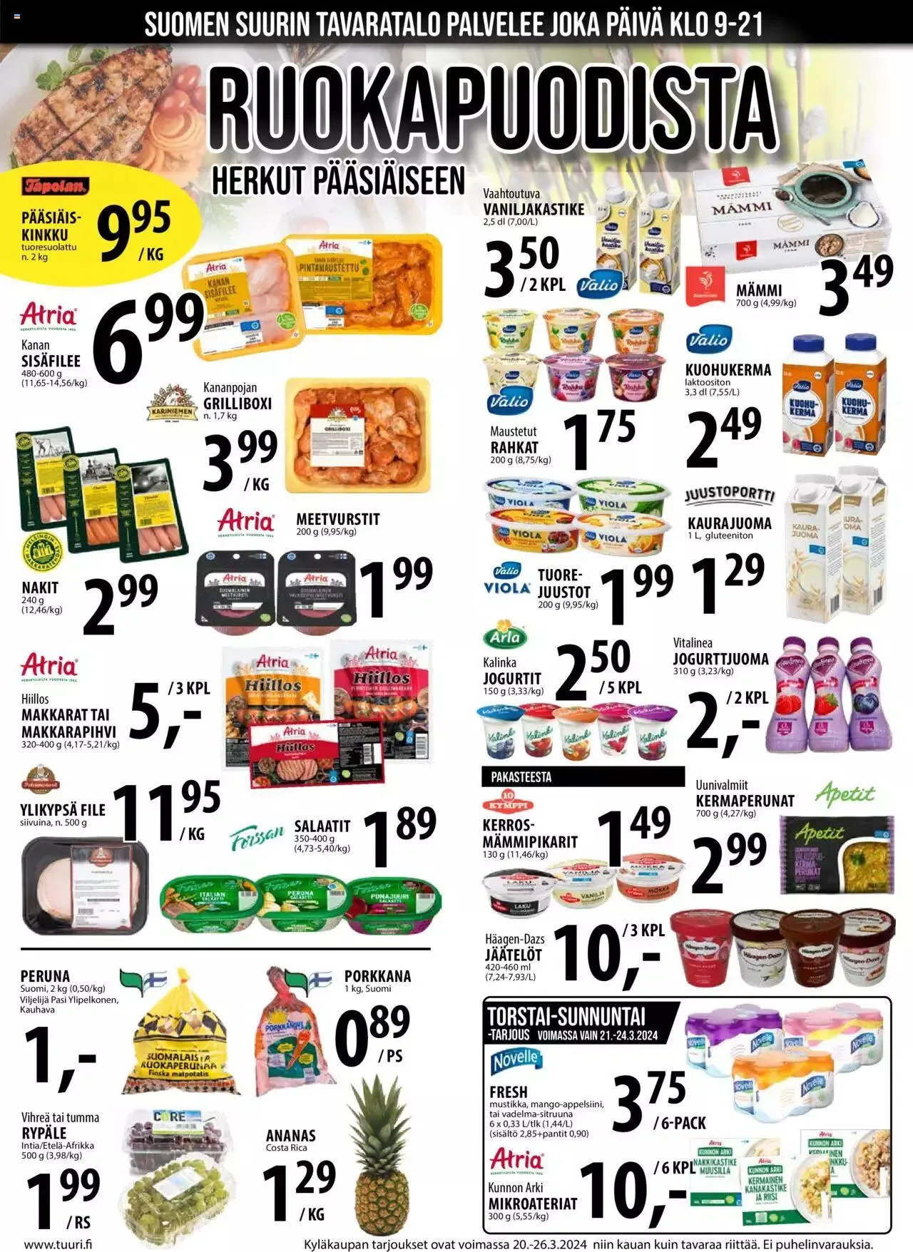 Tuuri tarjoukset voimassa alkaen 20. maaliskuuta - 26. maaliskuuta 2024 - Tarjouslehti sivu 6