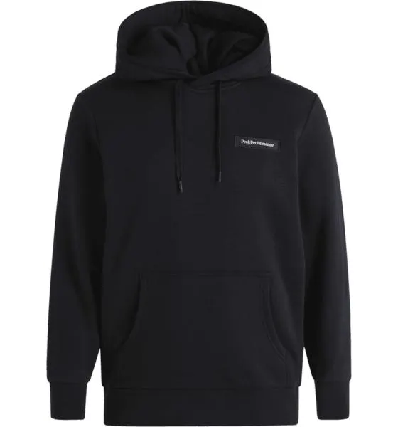 m logo hood sweatshirt