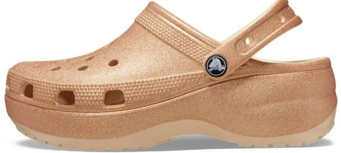 Crocs pistokkaat 2DS Classic Platform Glitter Clog