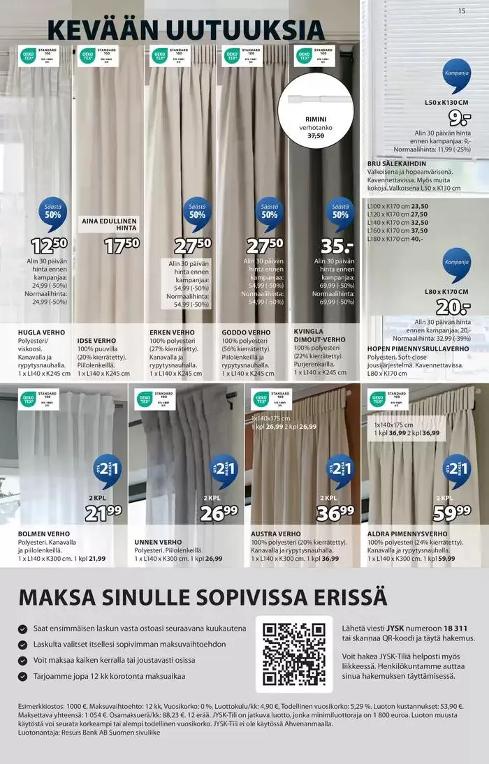 Viikon tarjoukset voimassa alkaen 13. maaliskuuta - 27. maaliskuuta 2025 - Tarjouslehti sivu 16