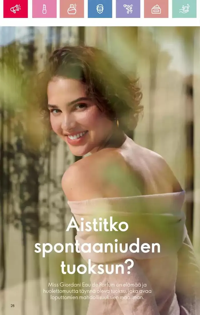 Oriflame tarjoukset voimassa alkaen 26. tammikuuta - 9. helmikuuta 2025 - Tarjouslehti sivu 28