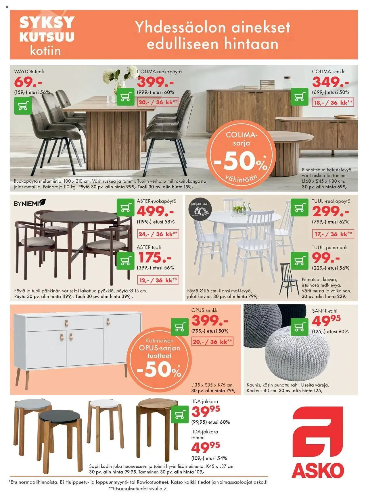 Asko tarjoukset voimassa alkaen 10. lokakuuta - 24. lokakuuta 2024 - Tarjouslehti sivu 8