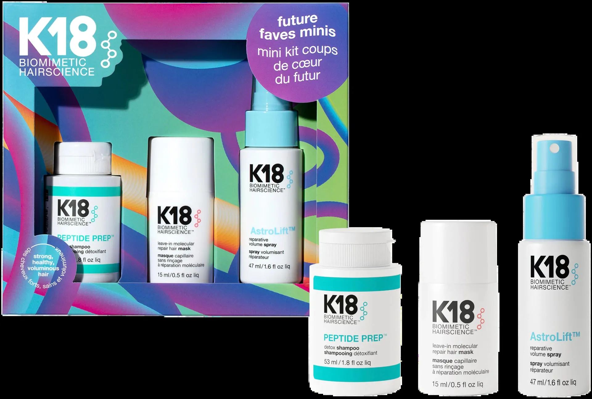 K18 Future Faves Minis Holiday 2025 lahjapakkaus