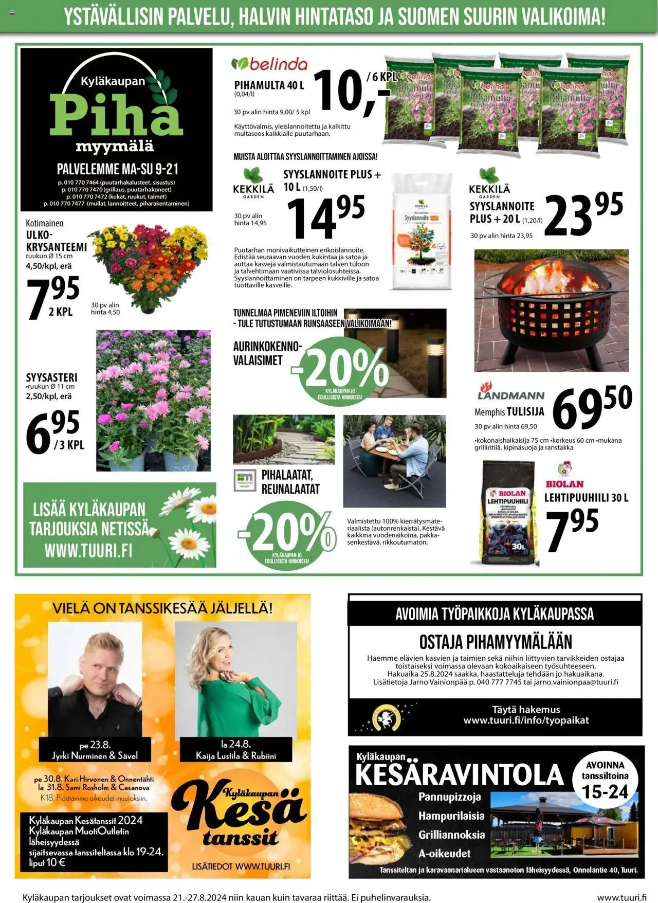 Tuuri tarjoukset voimassa alkaen 21. elokuuta - 27. elokuuta 2024 - Tarjouslehti sivu 5