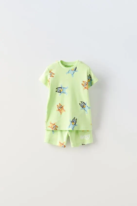 2-6 YEARS/ BLUEY © LUDO STUDIO RIBBED CO-ORD