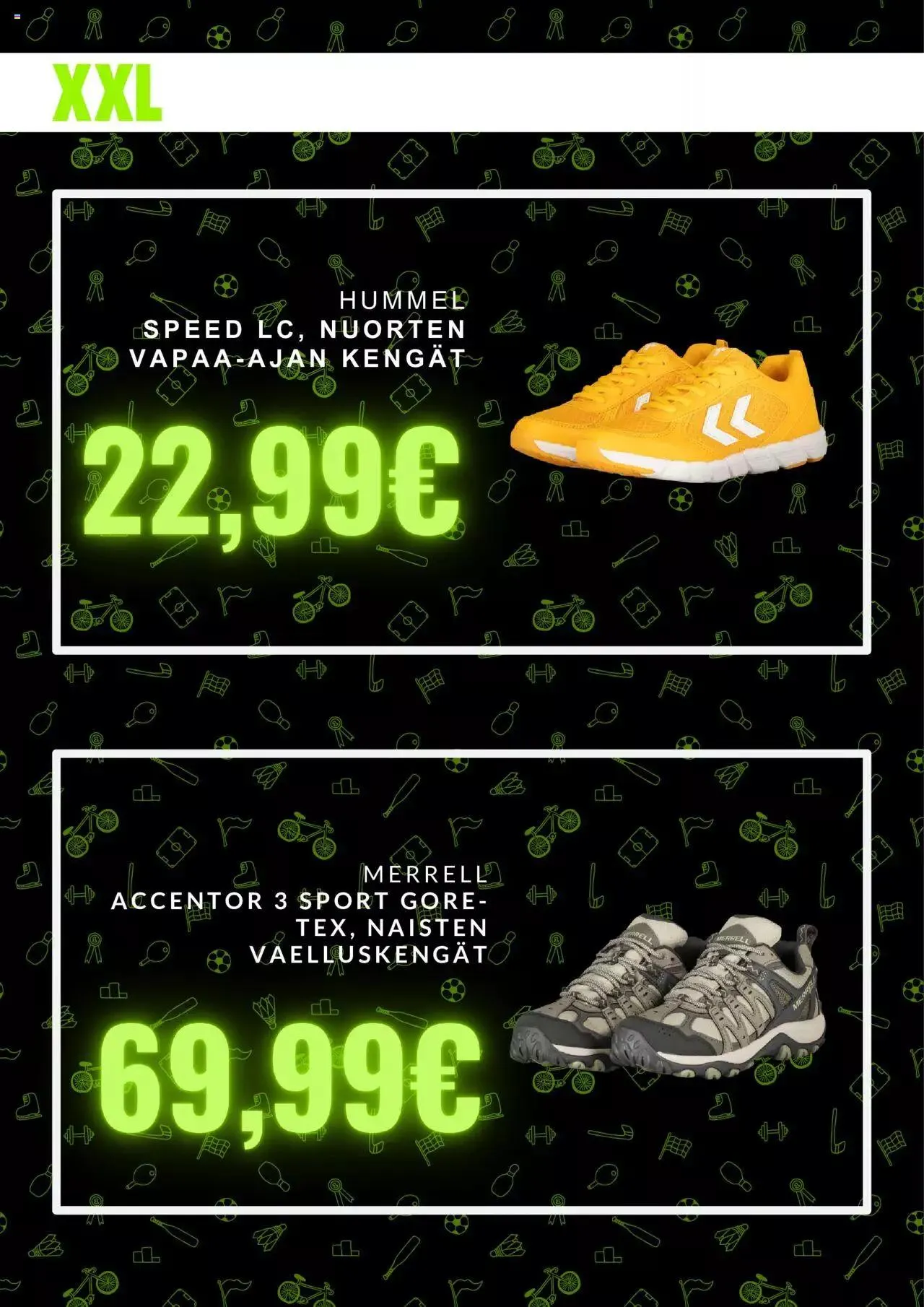 XXL tarjoukset voimassa alkaen 8. huhtikuuta - 31. joulukuuta 2024 - Tarjouslehti sivu 2