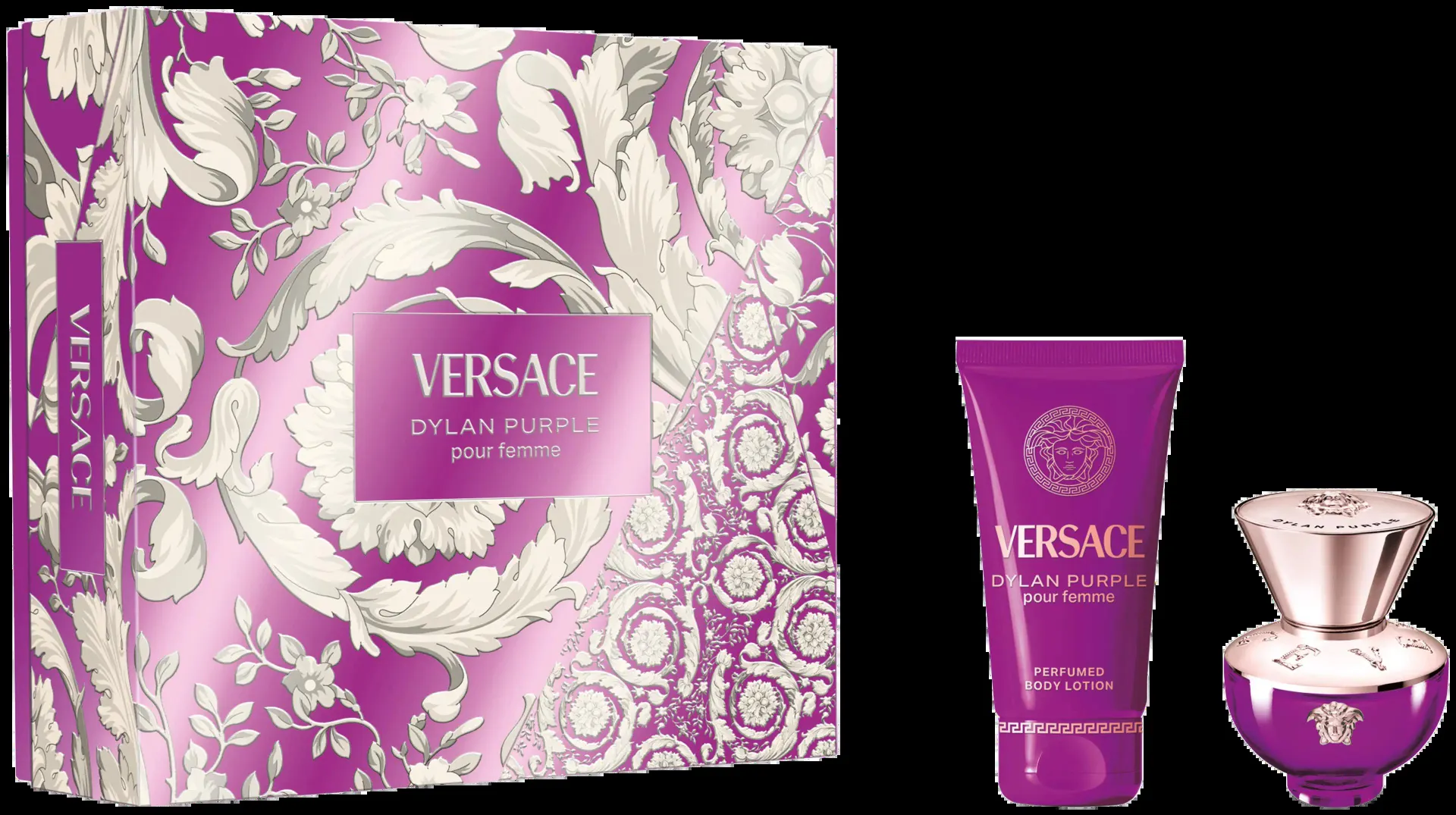 Versace Dylan Purple lahjapakkaus EdP 30 ml + vartalovoide 50 ml