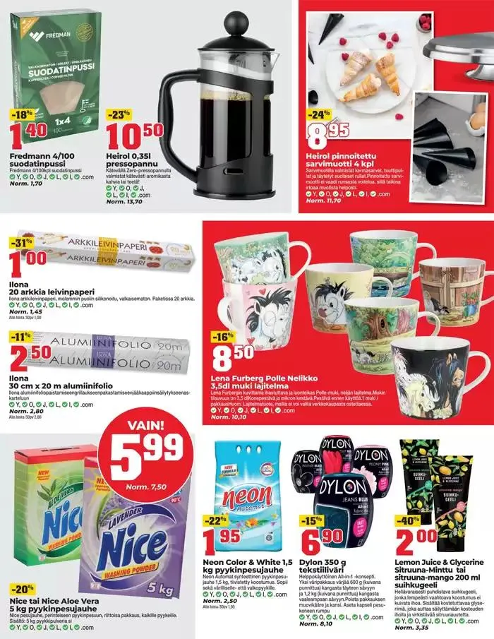 Huippudiilejä kaikille asiakkaille voimassa alkaen 5. helmikuuta - 19. helmikuuta 2025 - Tarjouslehti sivu 12