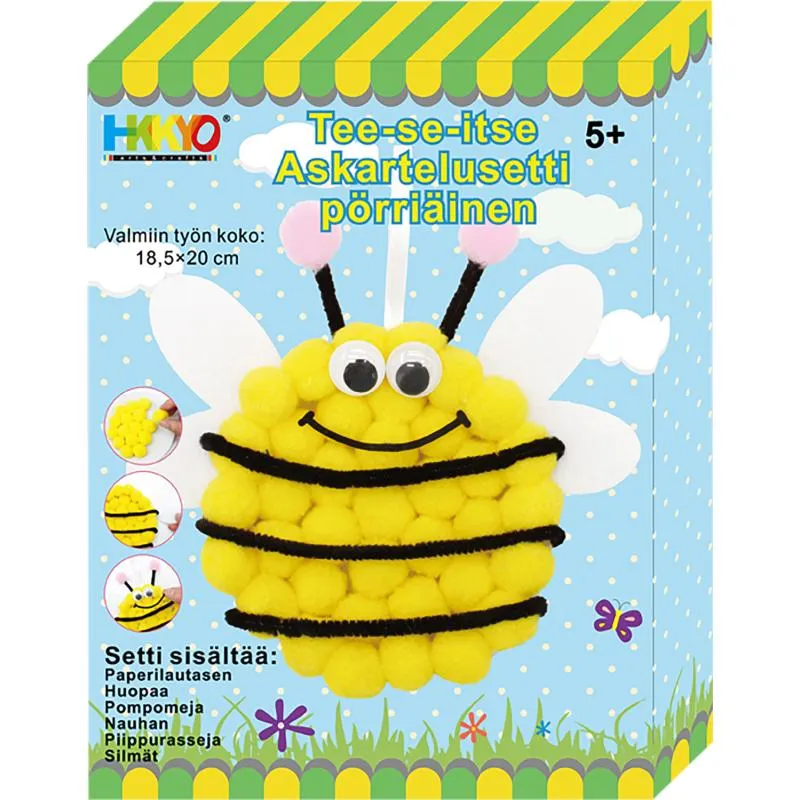 Askartelusetti pörriäinen tee-se-itse