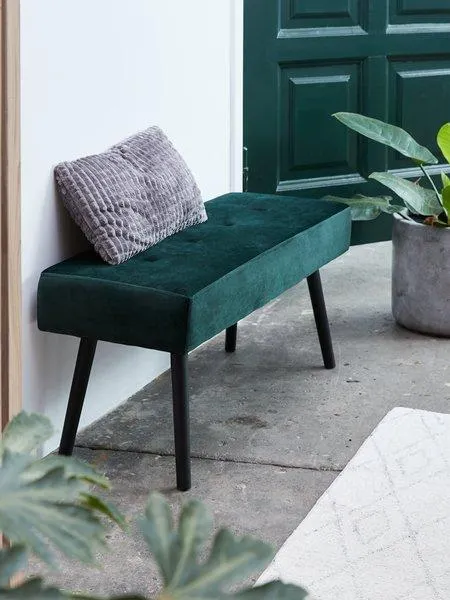 Penkki RJUKAN tummanvihreä sametti/musta