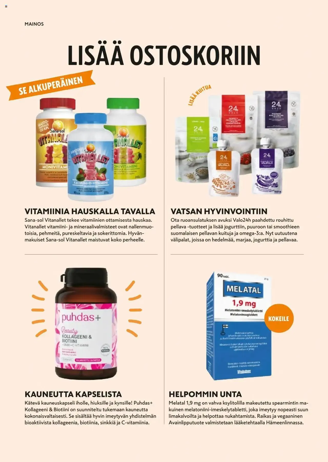 K-Market - K-Ruoka voimassa alkaen 25. syyskuuta - 26. marraskuuta 2024 - Tarjouslehti sivu 54