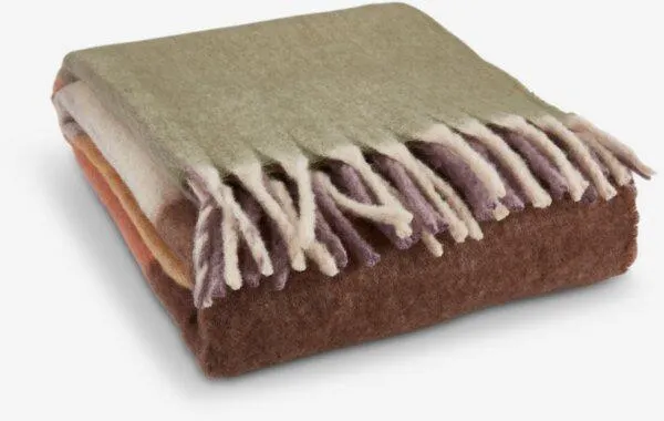 Huopa TUSENFRYD 130x180 ruutu sekoitus