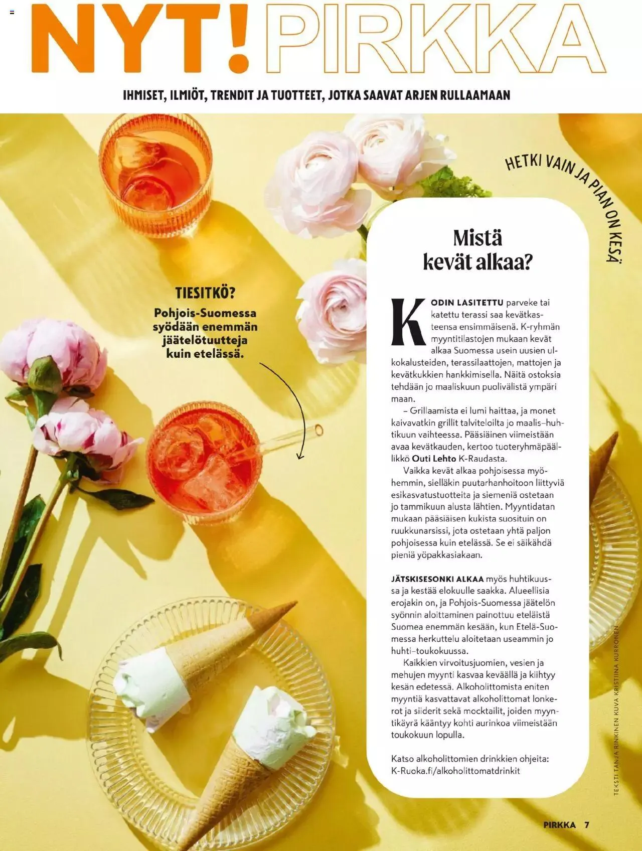 K-Market - Pirkka voimassa alkaen 27. maaliskuuta - 23. huhtikuuta 2024 - Tarjouslehti sivu 7