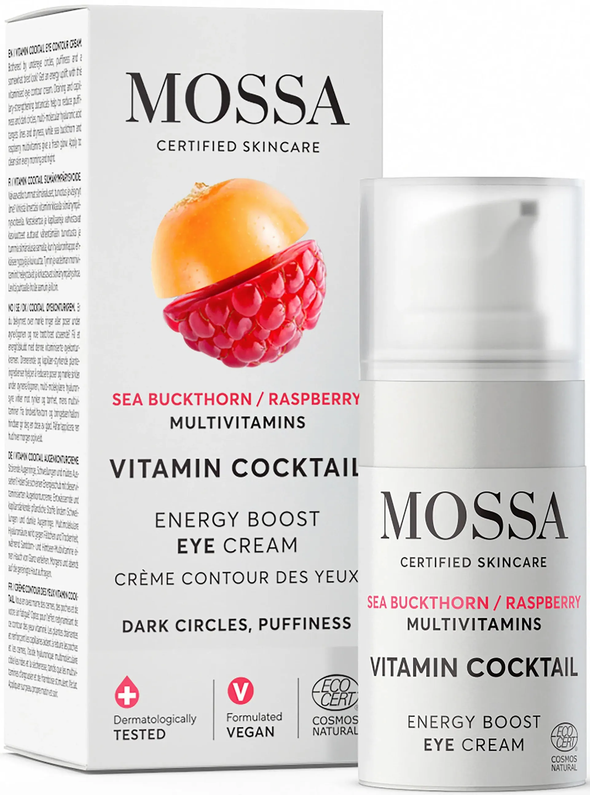 Mossa Vitamin Coctail Energisoiva silmänympärysvoide 15ml