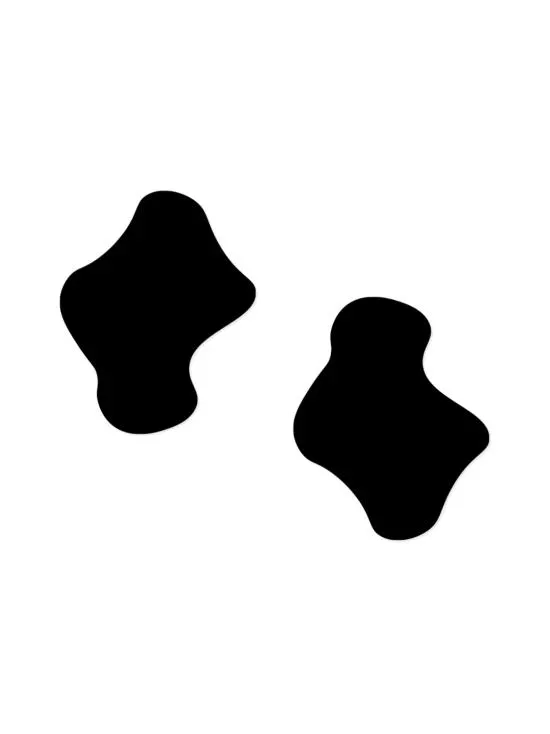 Lammikko -korvakorut, Black