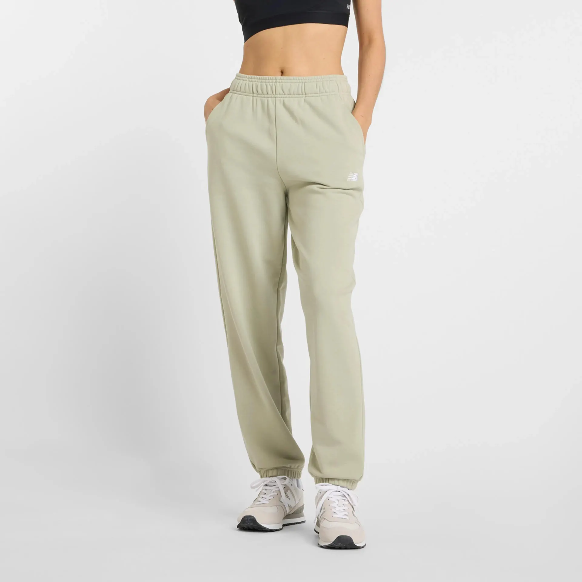 New Balance Sport essentials french terry housut