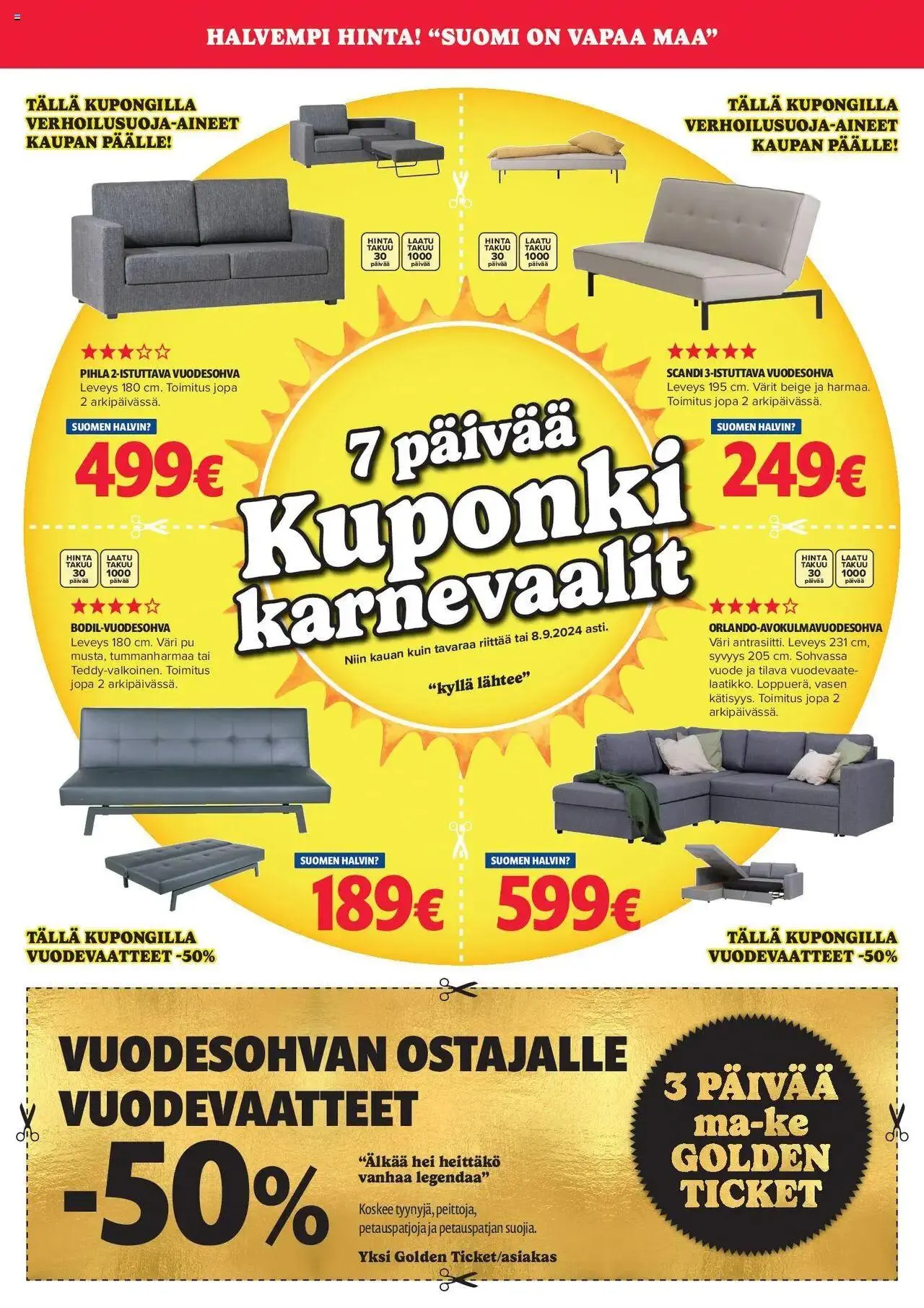 Masku tarjoukset voimassa alkaen 26. elokuuta - 1. syyskuuta 2024 - Tarjouslehti sivu 4