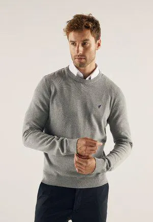 Neule - mottled grey