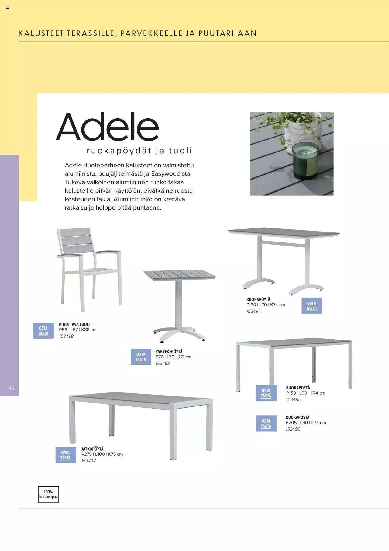 Masku tarjoukset - KESÄ 2024 voimassa alkaen 1. huhtikuuta - 31. joulukuuta 2024 - Tarjouslehti sivu 48