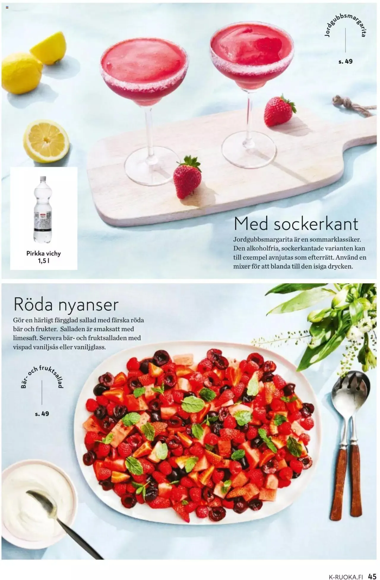 K-Market tarjoukset voimassa alkaen 7. kesäkuuta - 29. elokuuta 2023 - Tarjouslehti sivu 45