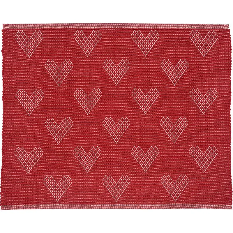 Pöytätabletti Kotikulta 33 x 45 cm Sydän punainen