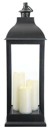 Lyhty ANKA LED L24xP24xK70cm LED musta