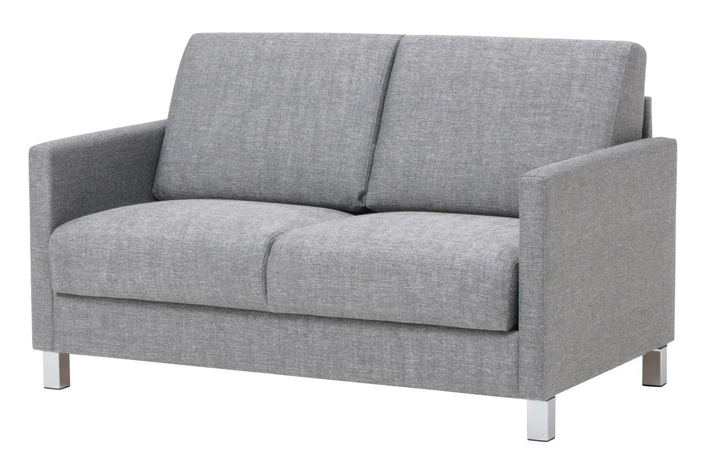 2-istuttava vuodesohva vaaleanharmaa