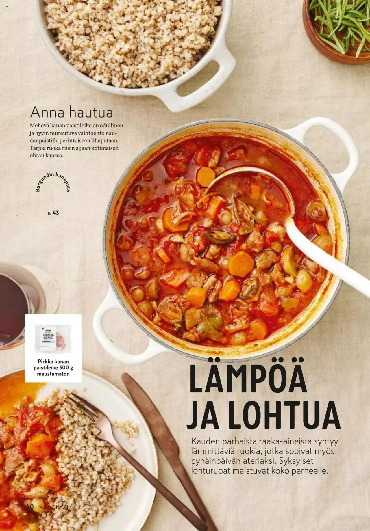 K-Citymarket - K-Ruoka voimassa alkaen 4. lokakuuta - 31. lokakuuta 2023 - Tarjouslehti sivu 40