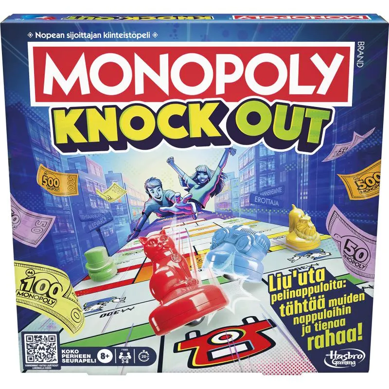 Peli Monopoly knockout