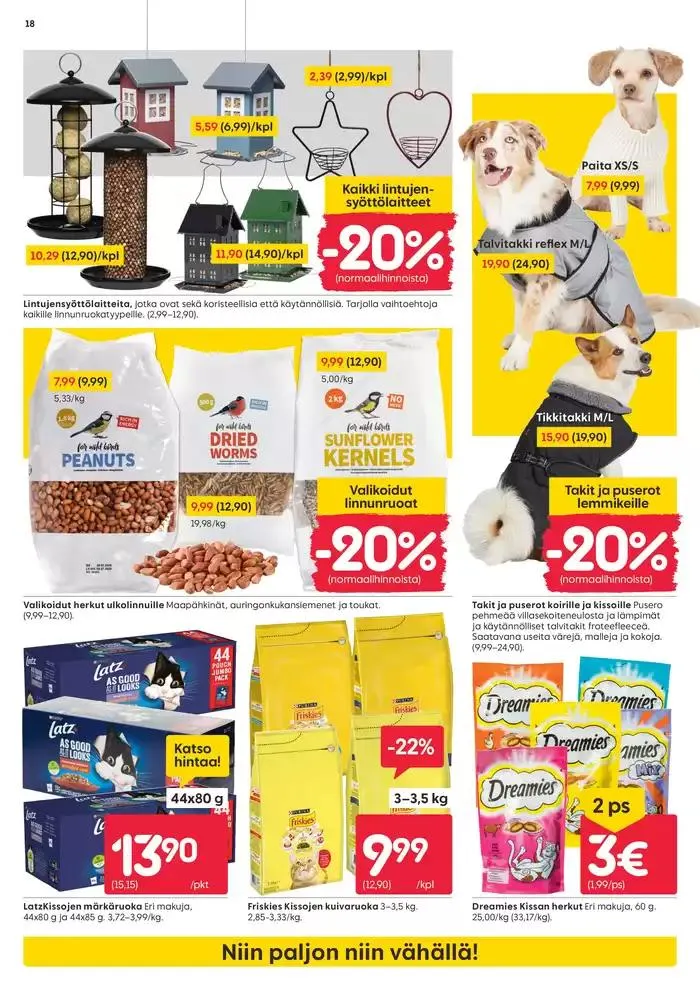 Rusta tarjoukset voimassa alkaen 11. lokakuuta - 25. lokakuuta 2024 - Tarjouslehti sivu 18