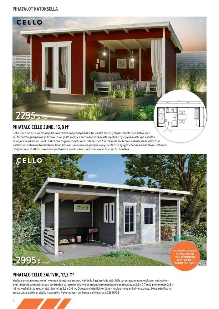 Piharakennusesite 2024 voimassa alkaen 11. huhtikuuta - 31. joulukuuta 2024 - Tarjouslehti sivu 6