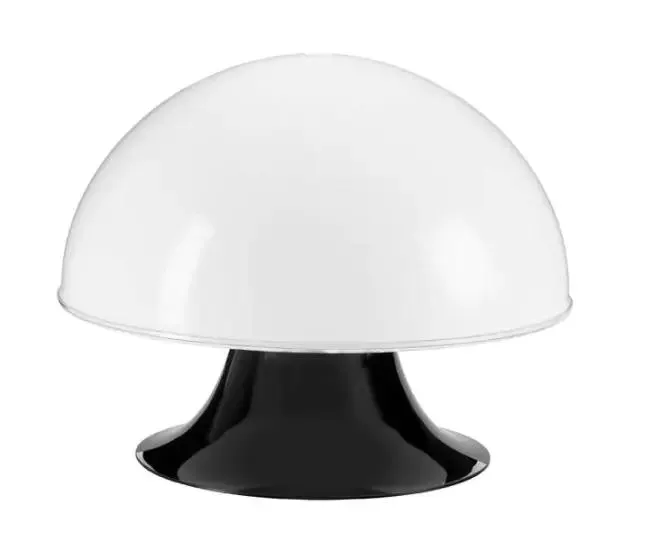 Fosto La Boheme Ø 390 mm pöytävalaisin opaalinvalkea/musta