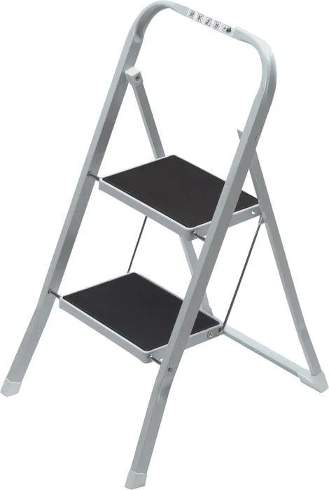 Metallinen apuporras 2-askelmaa