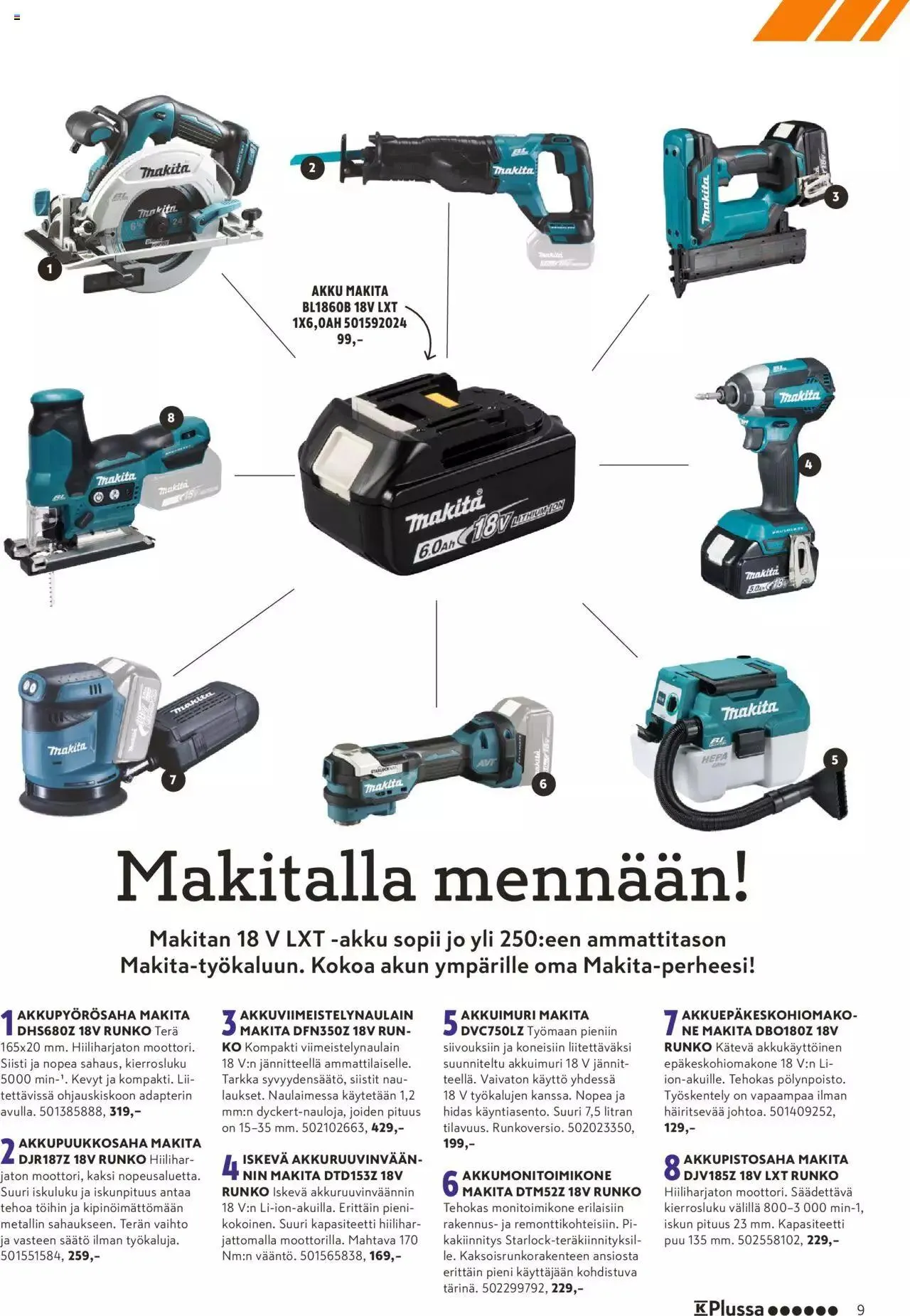 K-Rauta tarjoukset - Pakissa voimassa alkaen 1. elokuuta - 30. syyskuuta 2023 - Tarjouslehti sivu 9