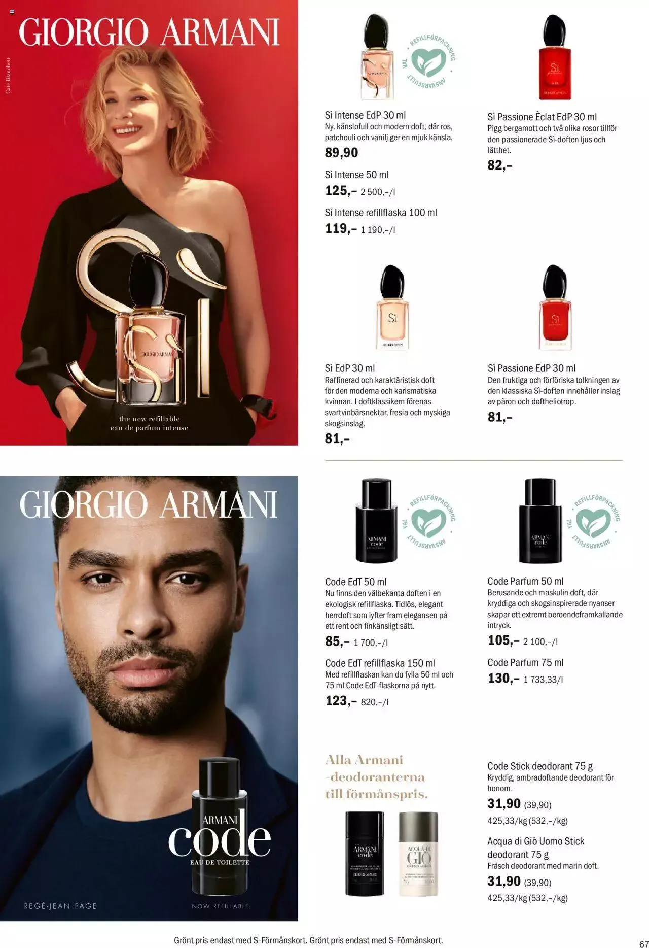 Sokos - Sokos kuvasto ruotsi syyskuu 2023 voimassa alkaen 4. syyskuuta - 8. lokakuuta 2023 - Tarjouslehti sivu 67