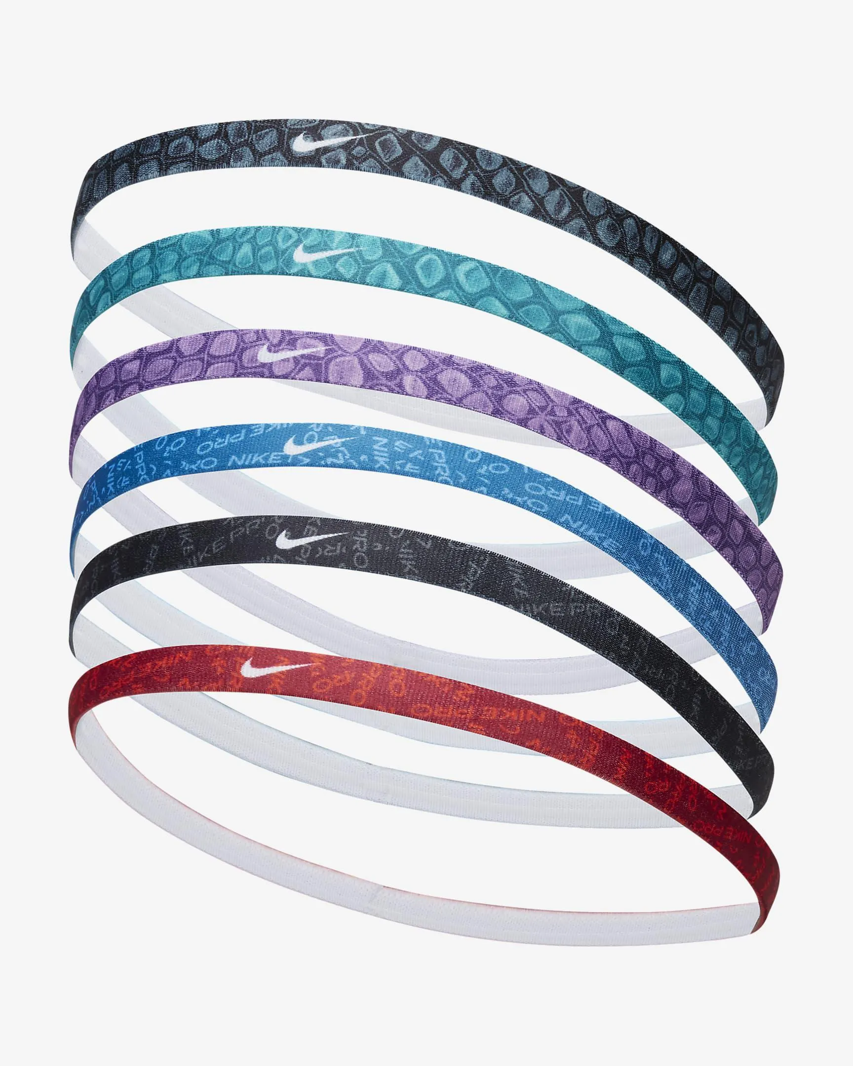 Printed Headbands (6-Pack)