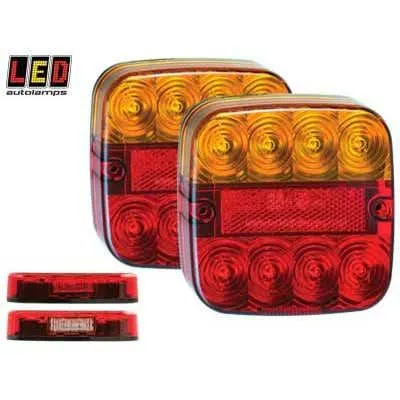 BL led-takavalo 12V 100x100mm 2kpl