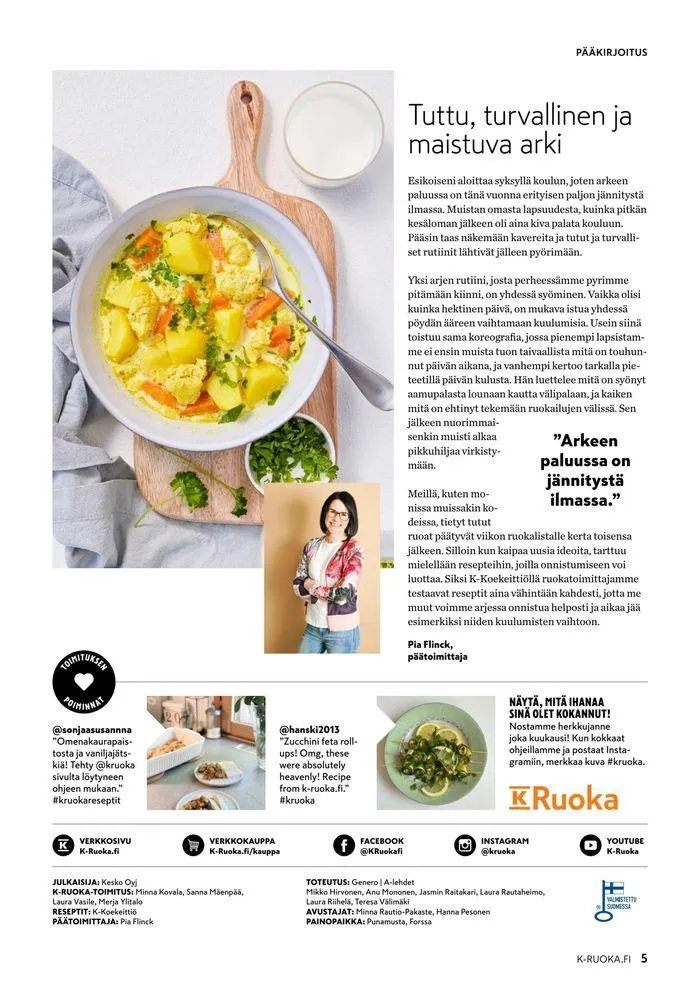 K-Ruoka 9/2024 voimassa alkaen 19. syyskuuta - 3. lokakuuta 2024 - Tarjouslehti sivu 45