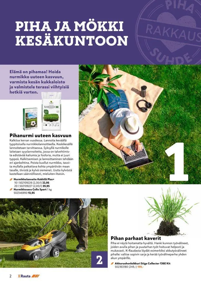 Autta alkuun ja eteenpain voimassa alkaen 24. toukokuuta - 4. kesäkuuta 2024 - Tarjouslehti sivu 2