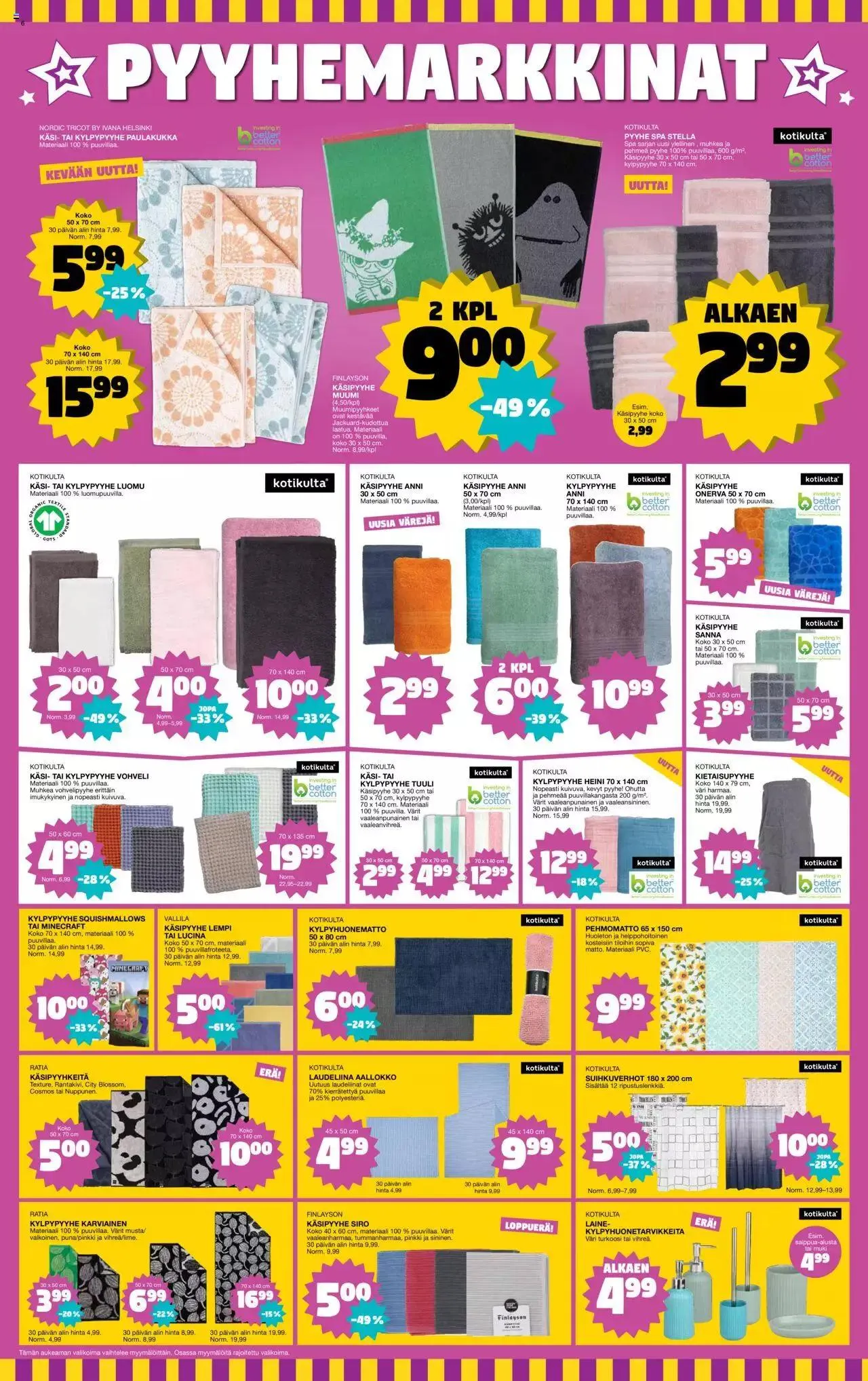 Tokmanni tarjoukset voimassa alkaen 18. maaliskuuta - 24. maaliskuuta 2024 - Tarjouslehti sivu 6