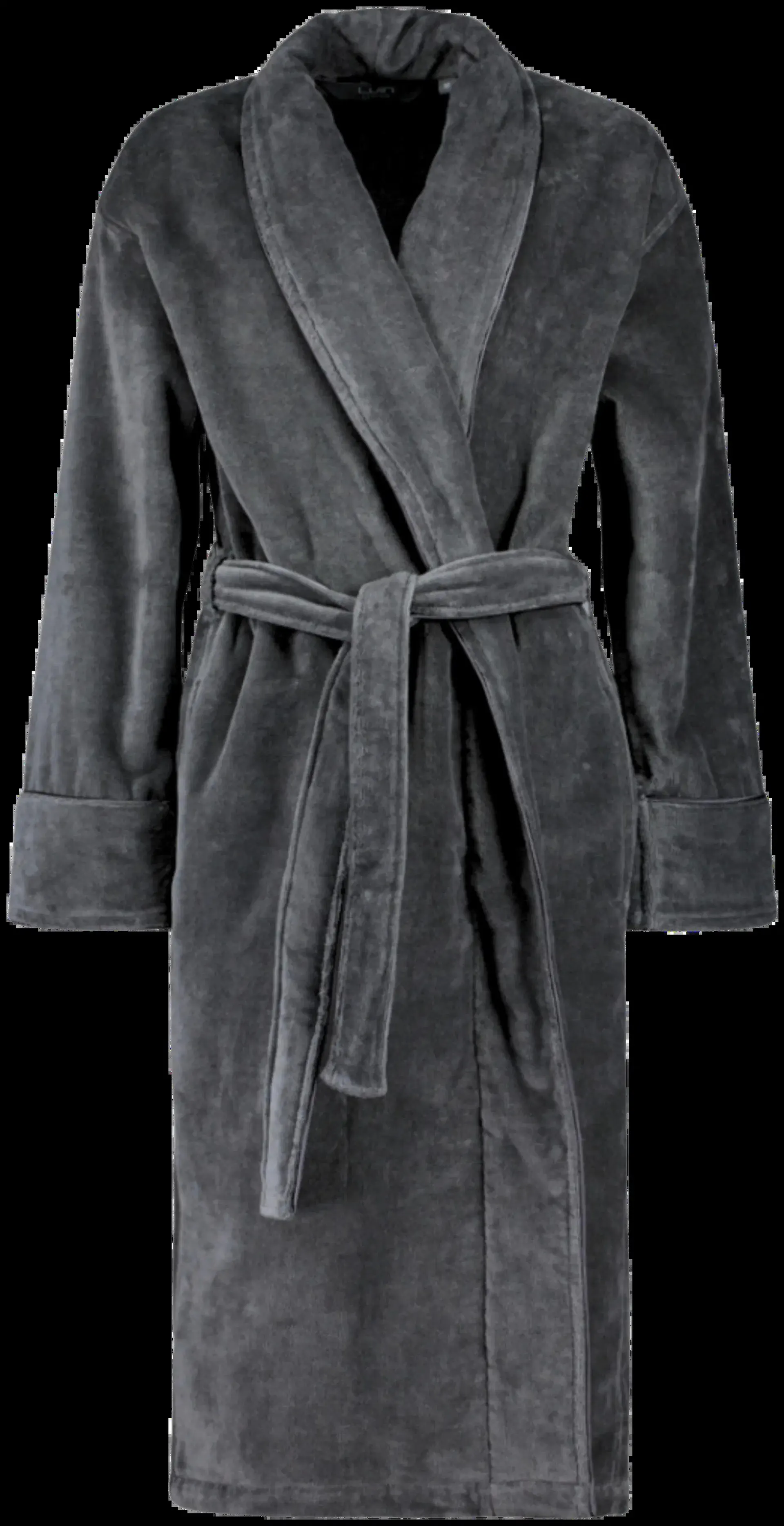 Luin Living Haven kylpytakki L dark grey