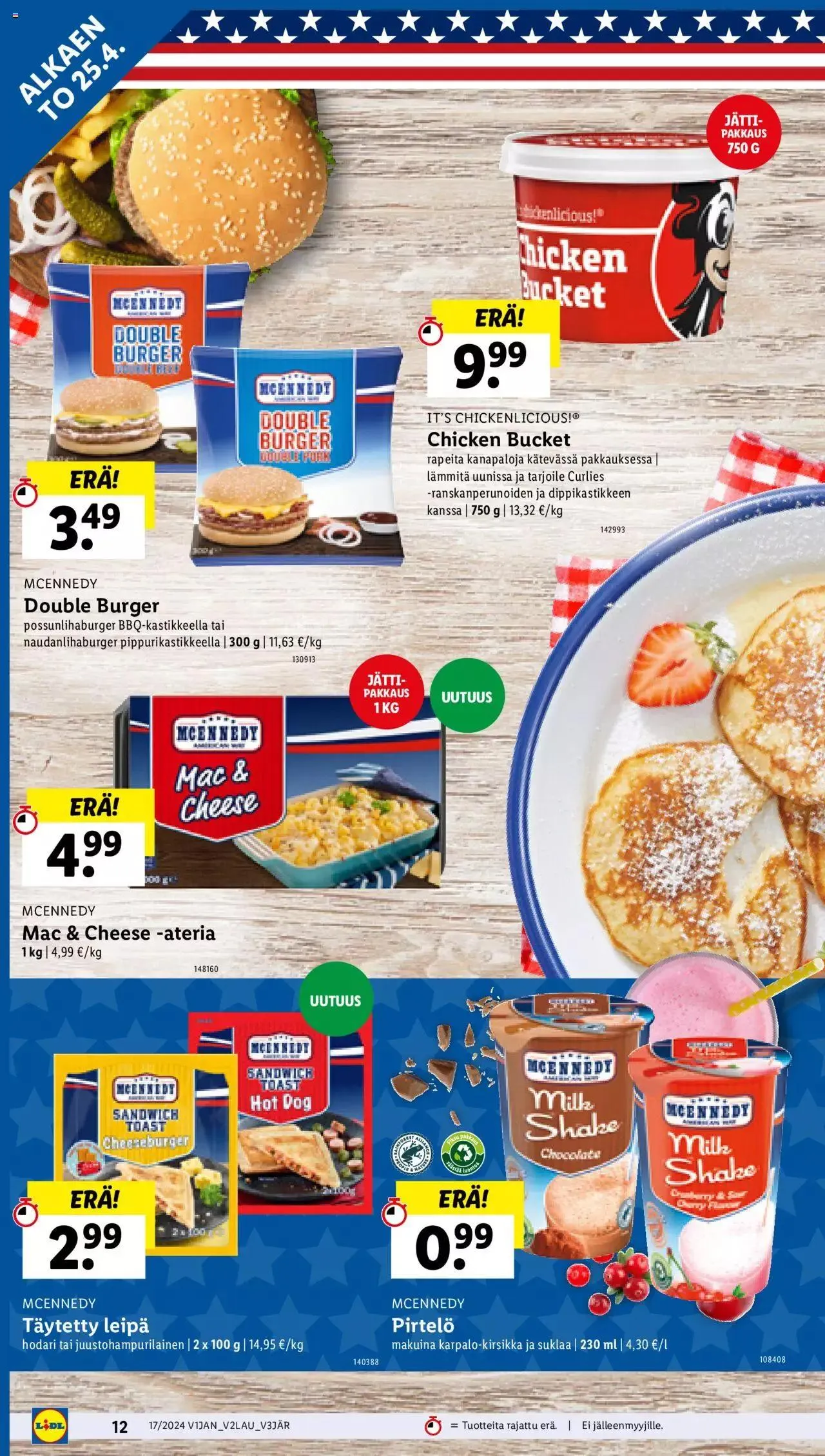 Lidl tarjoukset voimassa alkaen 25. huhtikuuta - 1. toukokuuta 2024 - Tarjouslehti sivu 14