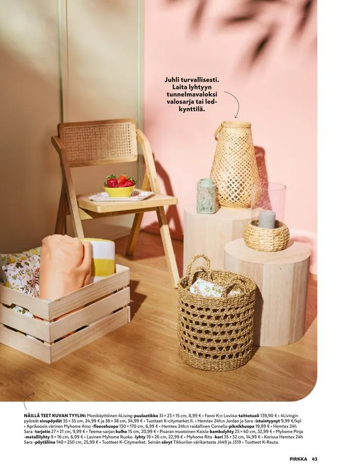 Pirkka 5/2024 voimassa alkaen 24. huhtikuuta - 31. toukokuuta 2024 - Tarjouslehti sivu 45
