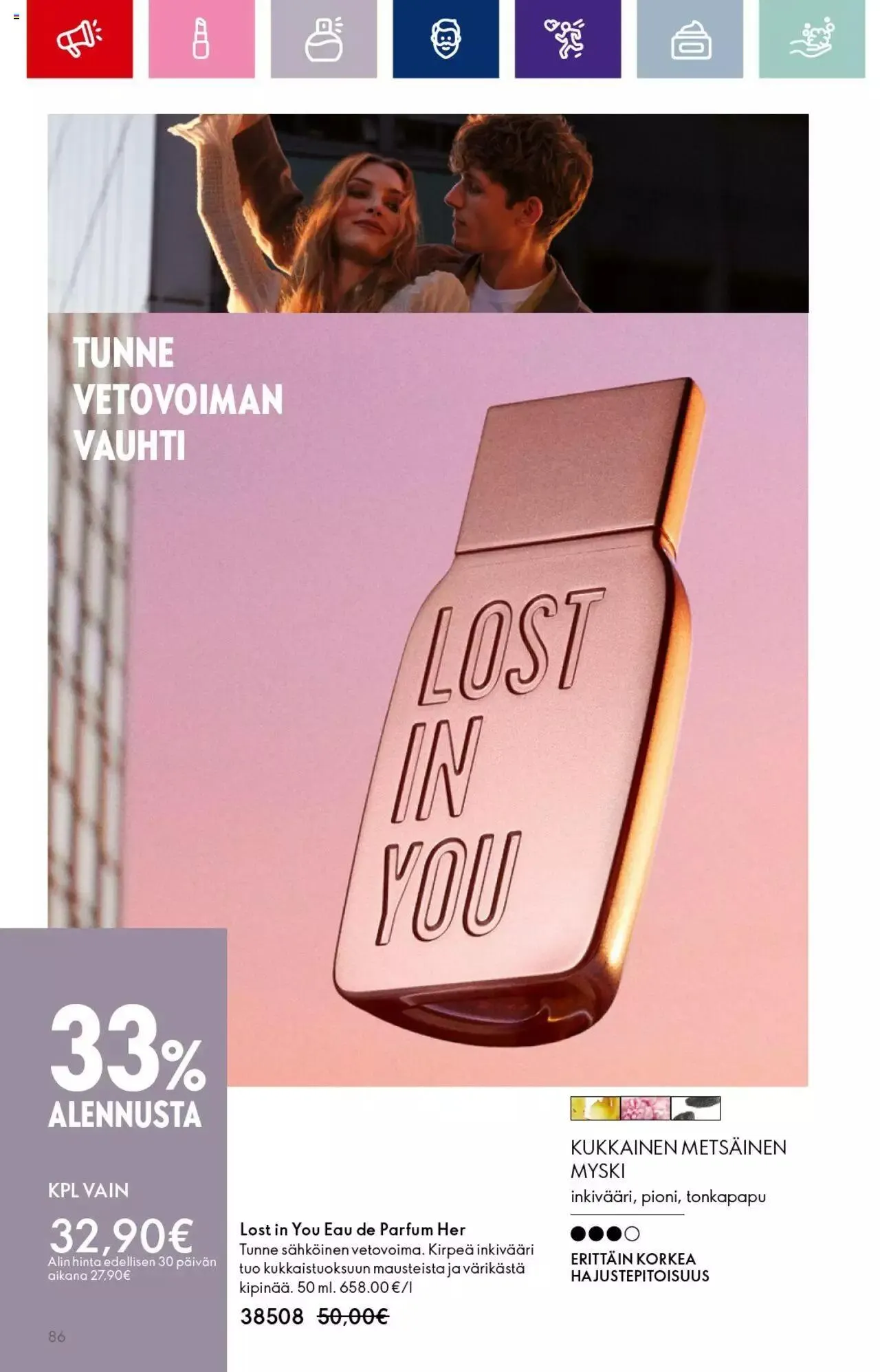 Oriflame - Esite 14 voimassa alkaen 13. syyskuuta - 3. lokakuuta 2023 - Tarjouslehti sivu 86