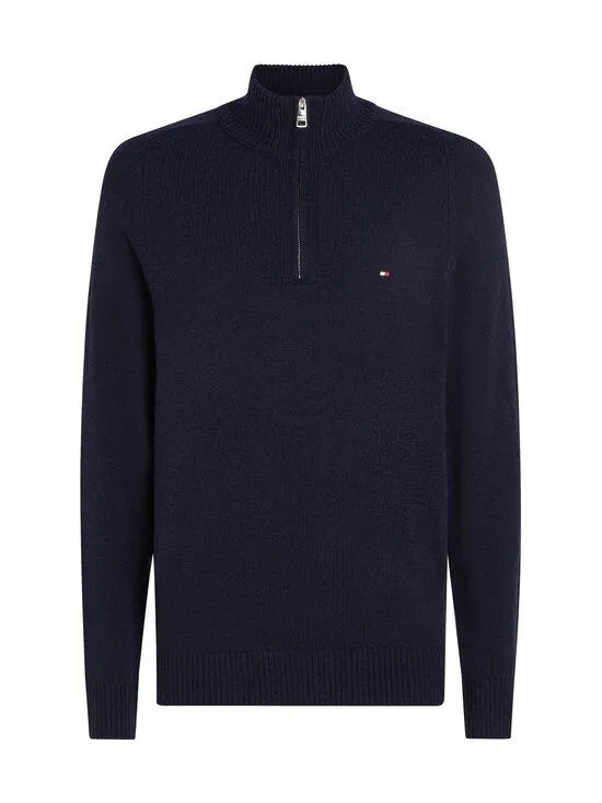 Lambswool Zip -neule