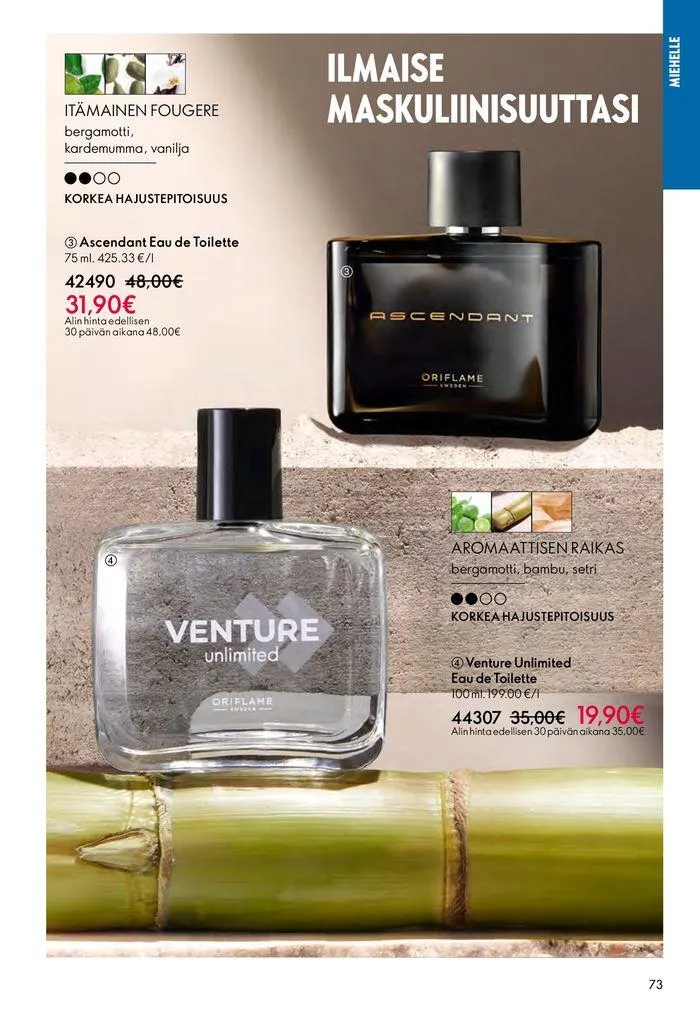 Oriflame tarjoukset voimassa alkaen 22. elokuuta - 5. syyskuuta 2024 - Tarjouslehti sivu 73
