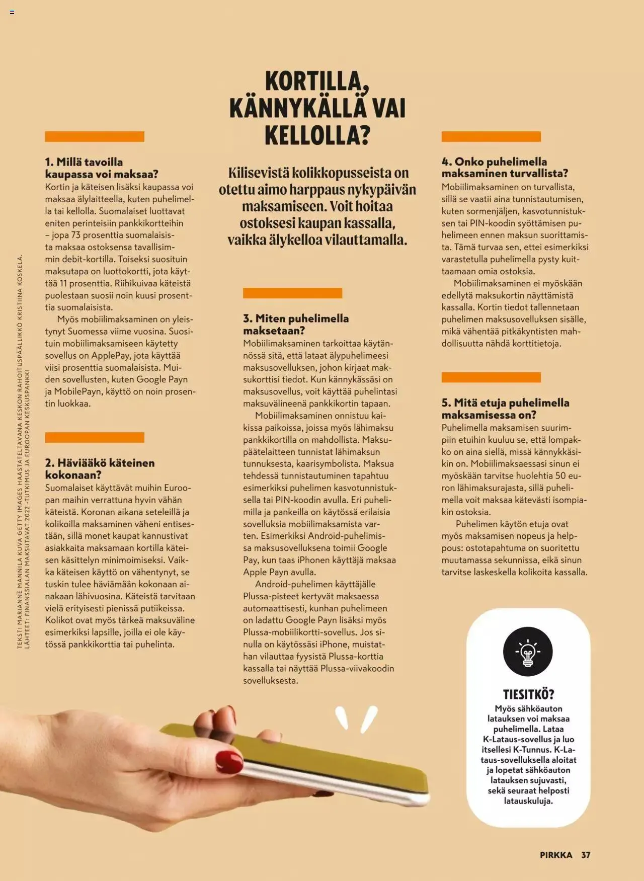 K-Market tarjoukset Pirkka 9/2023 voimassa alkaen 30. elokuuta - 3. lokakuuta 2023 - Tarjouslehti sivu 37