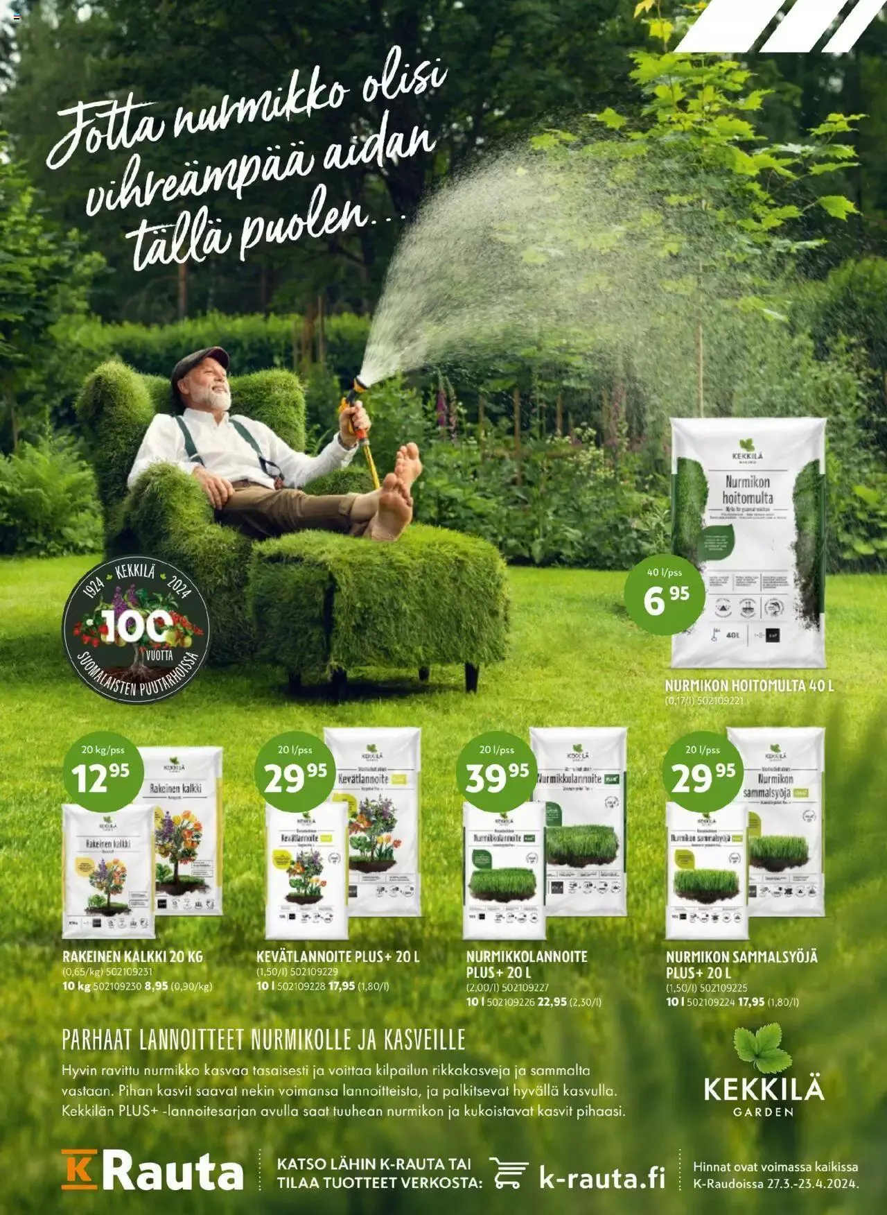 K-Market - Pirkka voimassa alkaen 27. maaliskuuta - 23. huhtikuuta 2024 - Tarjouslehti sivu 14